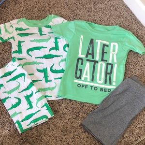 EUC Carter’s jammies set size 3T